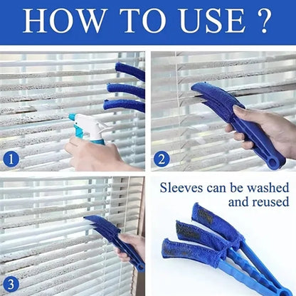 Window Blind Cleaner Duster Brush Set
