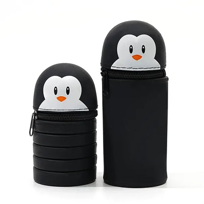 Folding Cartoon Pen Case Stand