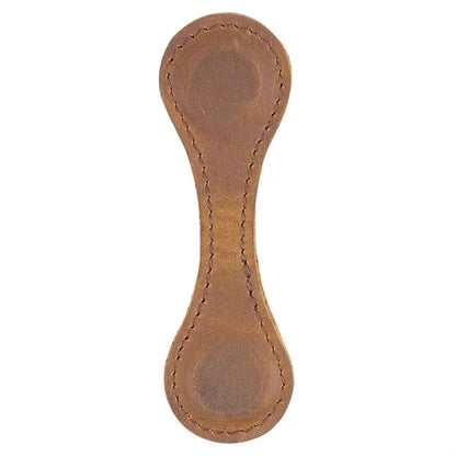 Genuine Leather Bookmark Page Magnetic Clip