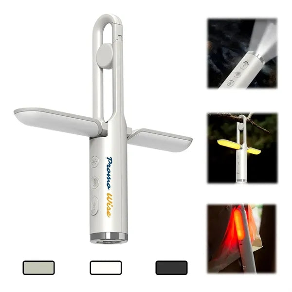 Folding Hangable Flashlight SOS Lighting