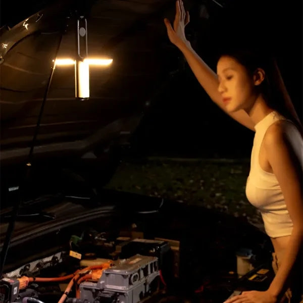 Folding Hangable Flashlight SOS Lighting