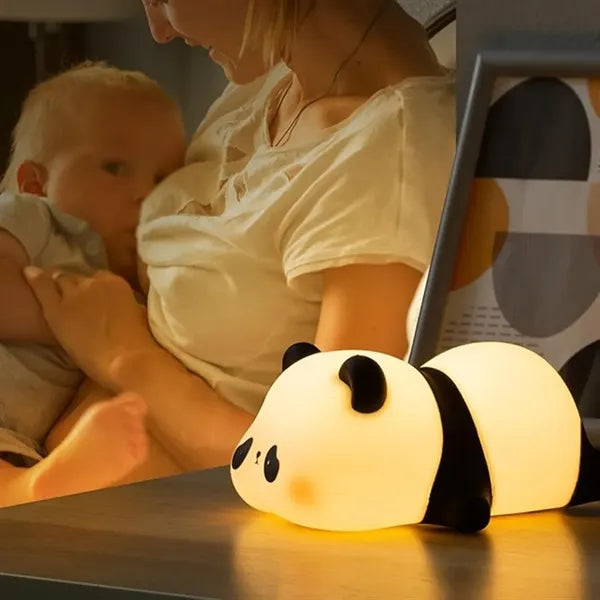 Panda Shaped Decorative Lamp Touch Sensor Night Light LED