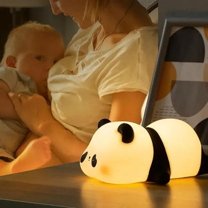 Panda Shaped Decorative Lamp Touch Sensor Night Light LED