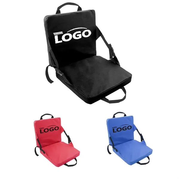 Portable Folding Support Pocket Stadium seat Camping Travel