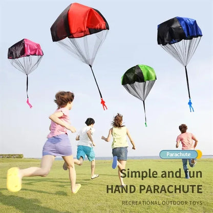 Throwing Parachute Toy