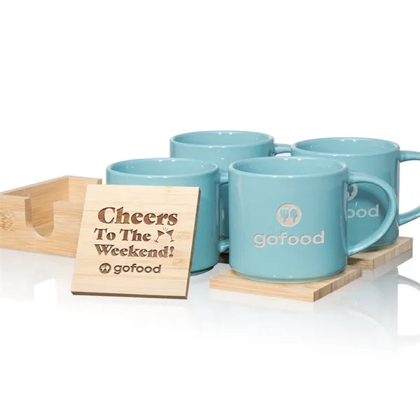Davies Mug & Coaster Set