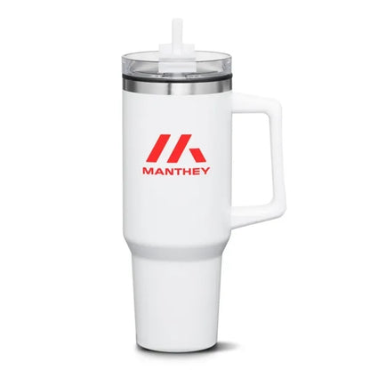 Benidorm Handle Travel Mug w/Straw - 40oz