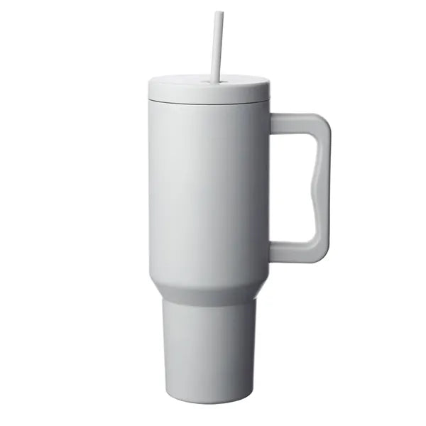 Madison 40 oz. Tumbler with Handle and Straw Lid