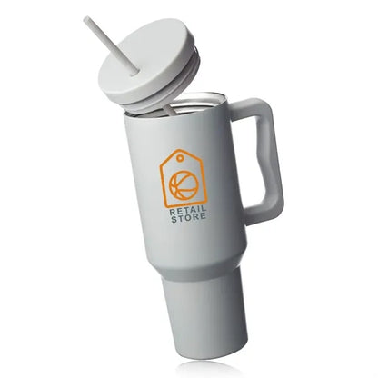 Madison 40 oz. Tumbler with Handle and Straw Lid