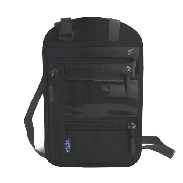 Halterneck RFID Crossbody Shoulder Passport Bag