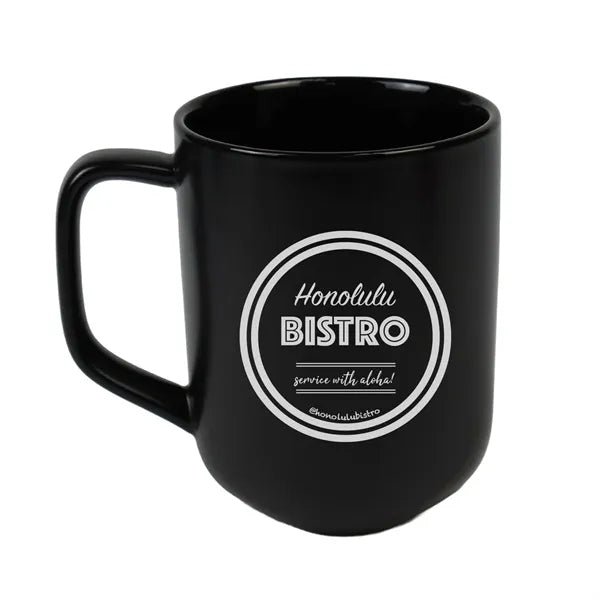 18oz Recycled Ceramic Mug w/ Triangle Bottom