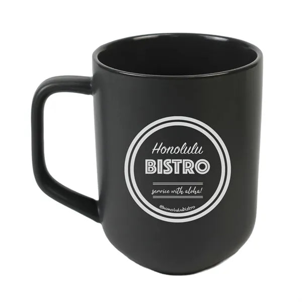 18oz Recycled Ceramic Mug w/ Triangle Bottom