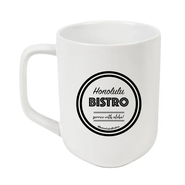 18oz Recycled Ceramic Mug w/ Triangle Bottom