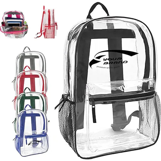 24L Stadium Approved Certified Clear Backpack