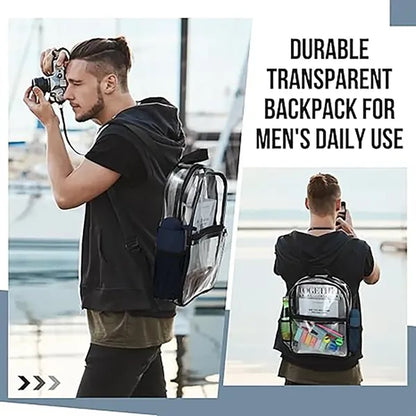 24L Stadium Approved Certified Clear Backpack