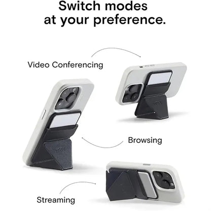 Trendy Portable Leather Magnetic Phone Holder