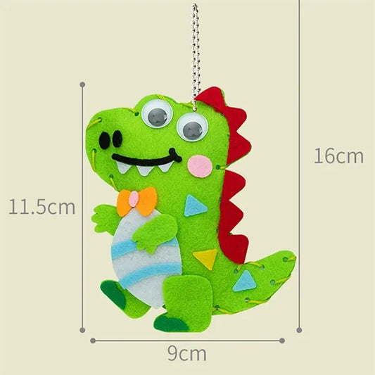6-PCS Children DIY Handmade Sewing Doll Toys