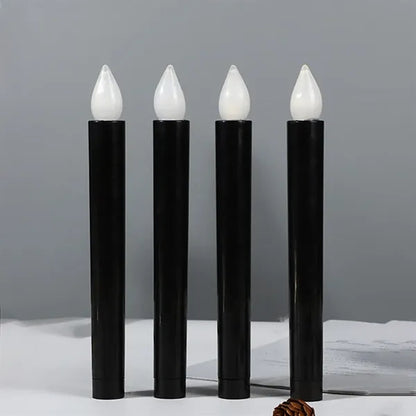Halloween Black Long Pole LED Electronic Candles