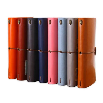 Vintage PU Leather Writing Notebook
