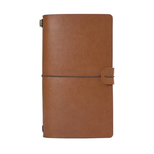 Vintage PU Leather Writing Notebook