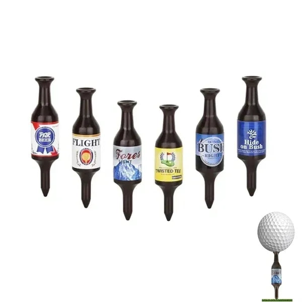 Beer Bottle Shaped Golf Tees