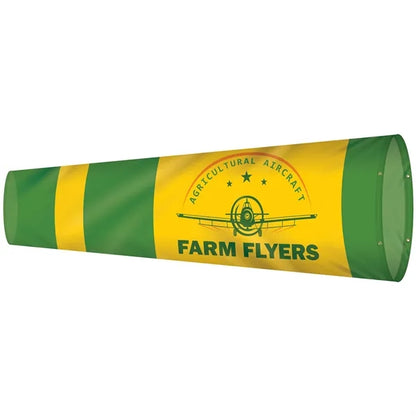 36" x 120" Custom Printed Knitted Polyester Windsocks