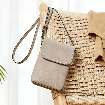Small Multi Compartment Crossbody Bag with Adjustable Strap