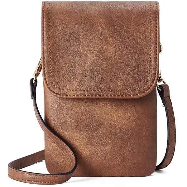 Small Multi Compartment Crossbody Bag with Adjustable Strap