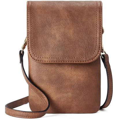 Small Multi Compartment Crossbody Bag with Adjustable Strap