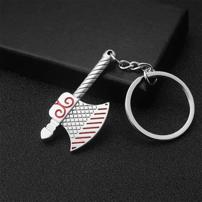 Multifunction Wrench Tool Adjustable Alloy Keychain Key Ring