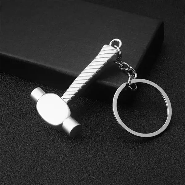 Multifunction Wrench Tool Adjustable Alloy Keychain Key Ring