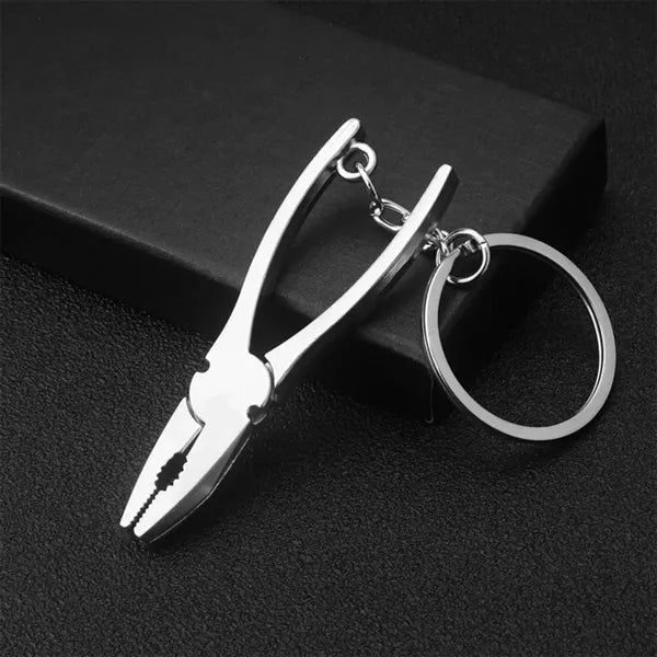 Multifunction Wrench Tool Adjustable Alloy Keychain Key Ring