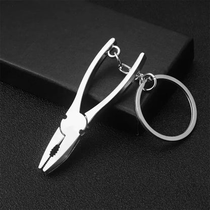 Multifunction Wrench Tool Adjustable Alloy Keychain Key Ring