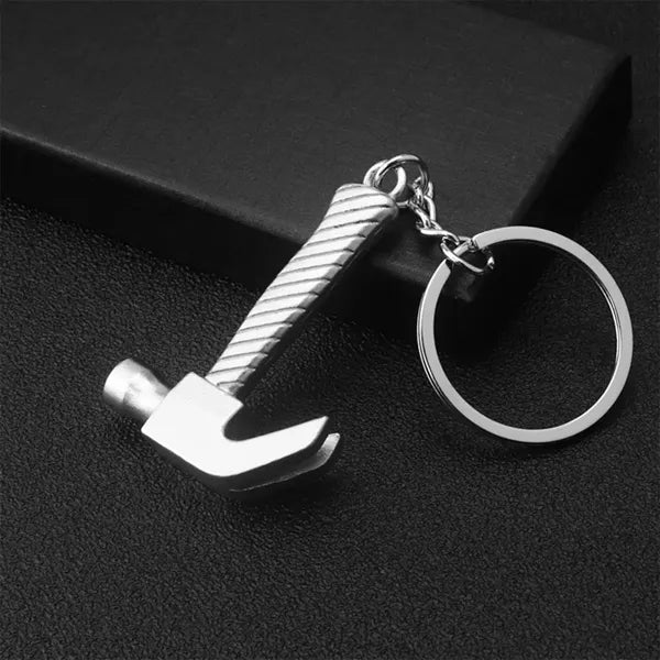 Multifunction Wrench Tool Adjustable Alloy Keychain Key Ring