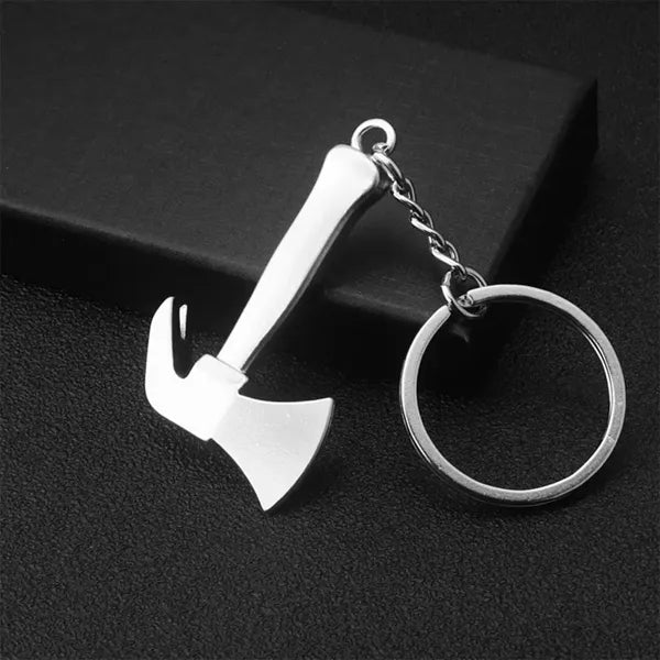 Multifunction Wrench Tool Adjustable Alloy Keychain Key Ring