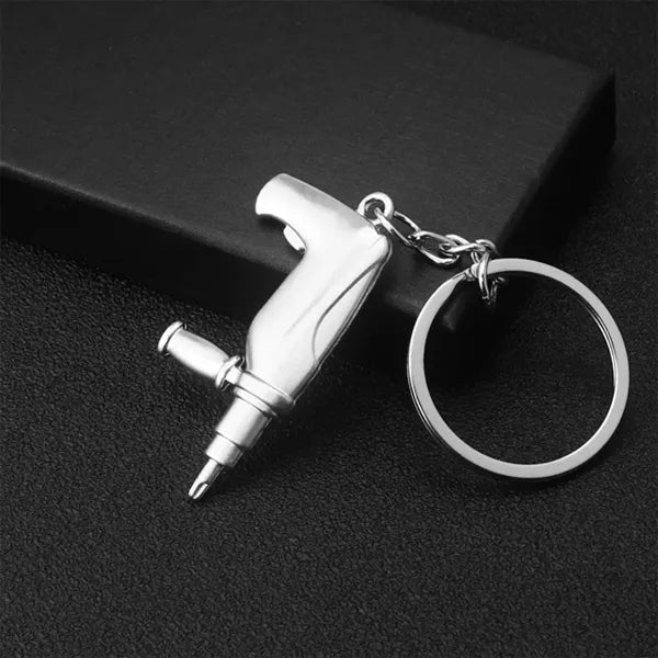 Multifunction Wrench Tool Adjustable Alloy Keychain Key Ring