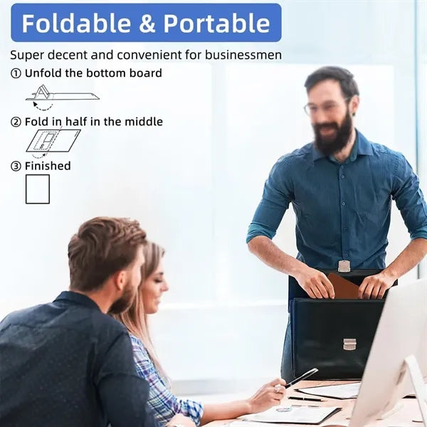 3 in 1 Foldable Mouse Pad with Phone Stand Pen Holder