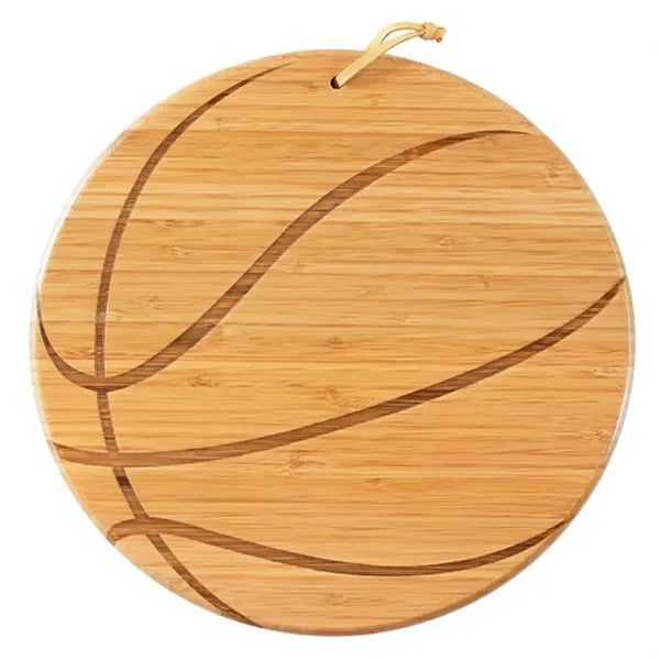 Eco-friendly Bamboo Baseball Ball Shaped Cutting Board