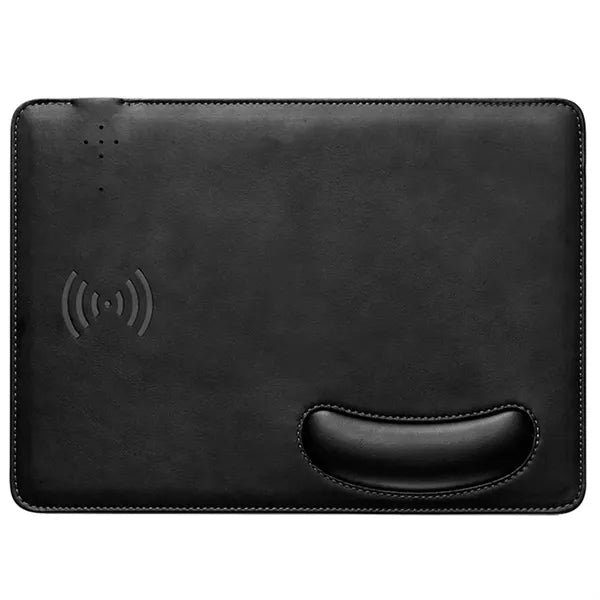 2-in-1 Wireless Fast Charging Mouse Pad With Wrist Rest