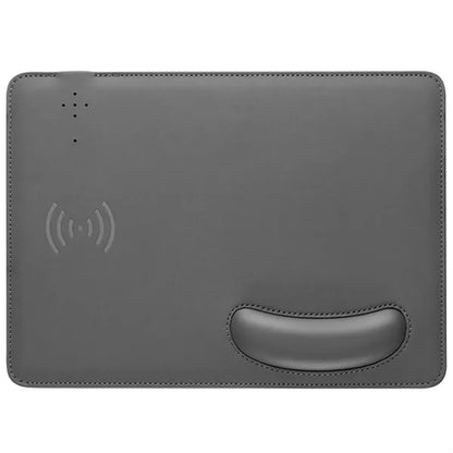 2-in-1 Wireless Fast Charging Mouse Pad With Wrist Rest