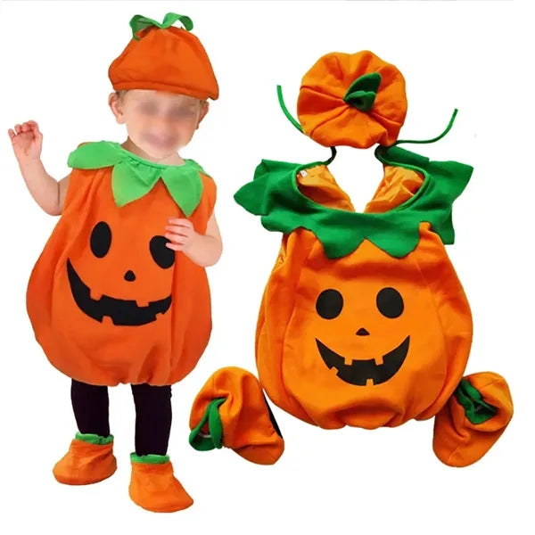 Unisex Baby Pumpkin Jumper Halloween Custome