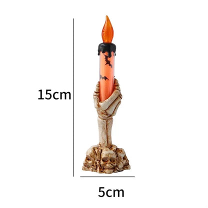 Halloween Skeleton Hand Led Lamp Candle