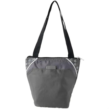 Insulated Lunch Cooler Zipper Carry Bag With Front Pocket