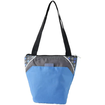 Insulated Lunch Cooler Zipper Carry Bag With Front Pocket