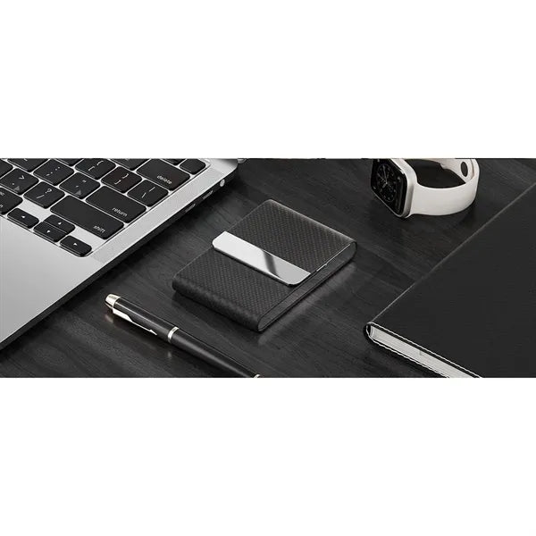 Business Name Card Holder Metal Box  with Magnetic Clasp