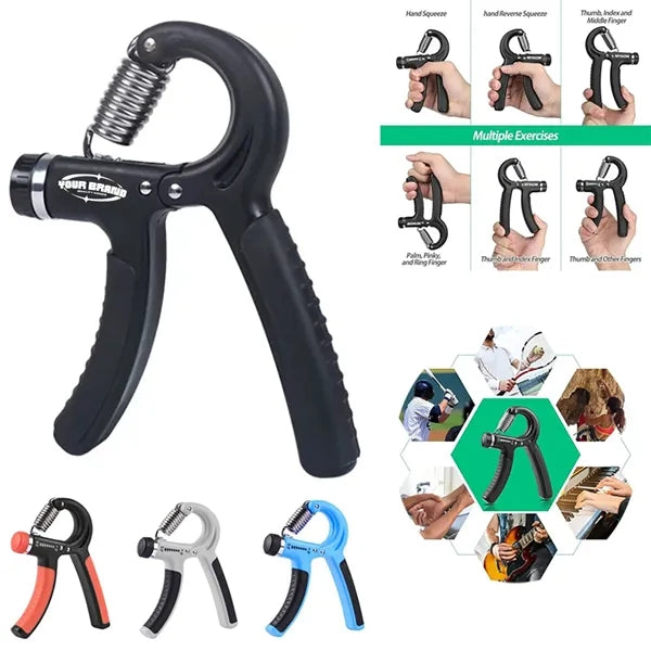 Hand Grip Strengthener Adjustable Resistance 11-132Lbs