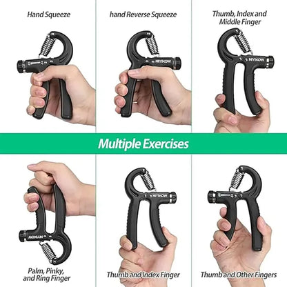 Hand Grip Strengthener Adjustable Resistance 11-132Lbs