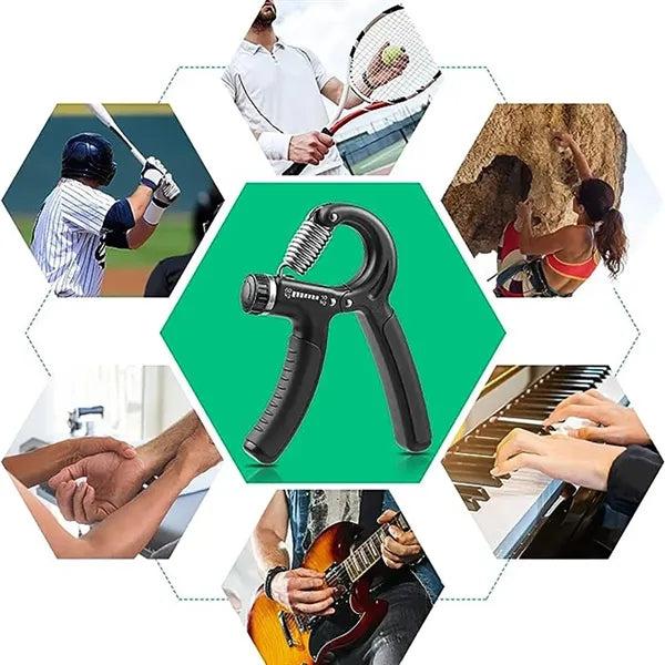 Hand Grip Strengthener Adjustable Resistance 11-132Lbs