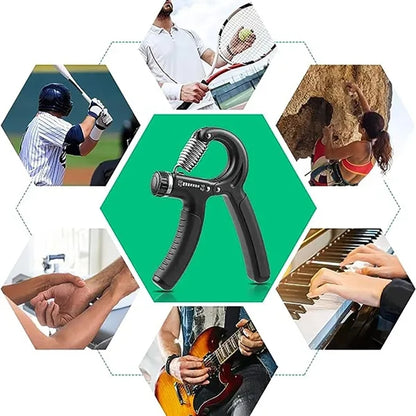 Hand Grip Strengthener Adjustable Resistance 11-132Lbs