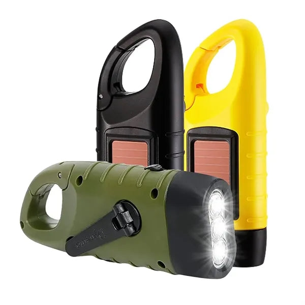 Mini Solar Hand Flashlight